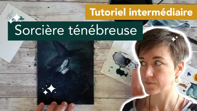 Comment Peindre une Sorcière à l’Aquarelle ð