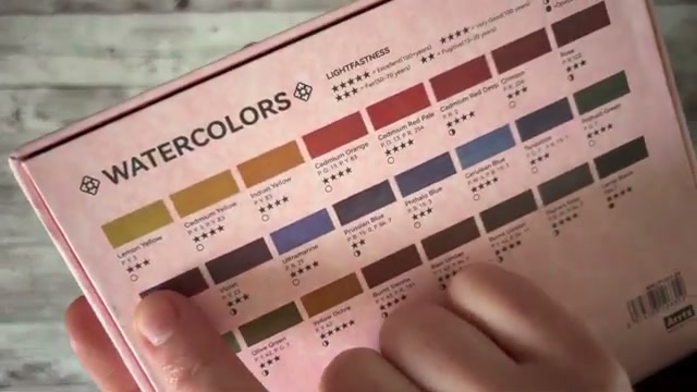 Démonstration du système d'étoiles de résistance à la lumière sur le packaging, avec l'exemple du jaune citron à 3 étoiles visible à l'écran