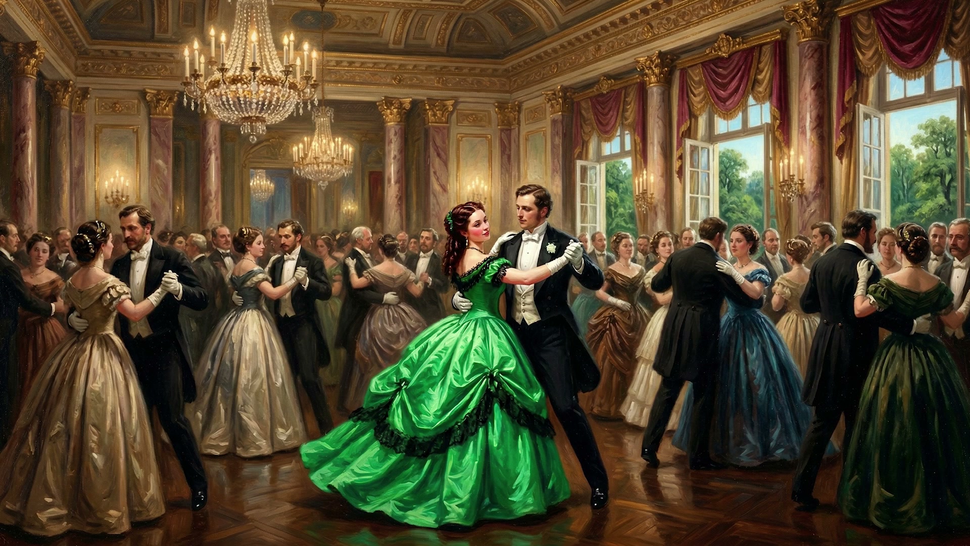 Récit visuel du cas de Matilda Scherer, évocation des symptômes terrifiants de l'empoisonnement arsenical avec les détails des ongles et yeux verts