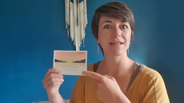 Présentation du tableau terminé avec explication du concept de rappel de couleurs et annonce d'un prochain tutoriel plus complexe