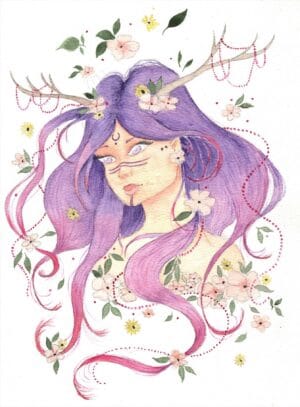 Déesse des 4 saisons - Le printemps